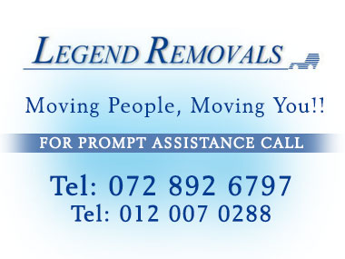 Legend Furniture Removals - Legend Furniture Removals is a family owned furniture removals company, specialising in household removals. We operate throughout South Africa. Contact us for a Free Quote.