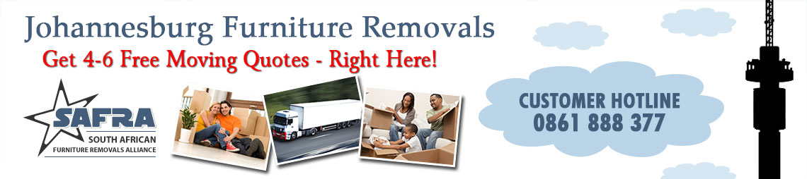 Furniture Removals Johannesburg | Get 4-6 Quotes Right Here!